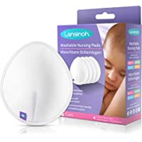 Los mejores  - Lansinoh Discos lavables de lactancia. Discos reutilizables- ultra absorbentes- ecólogicos de viscosa de bambú. Incluye…